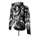 Lululemon  Scuba Hoodie III in Static Mist White Black, Sz 6 Photo 7