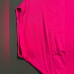 EXPRESS  Dolman Ruched Hot Pink Blouse Sz XS Photo 6