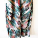 Rachel Rachel Roy Watercolor Print Dress Size Small Spring Wedding Guest Party Green Photo 4