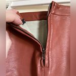 Forever 21  Rusty Brown Faux Leather Mini Skirt MBG Photo 5