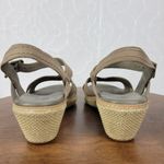 Timberland  Earthkeepers Whittier Womens Sandals 9 Gray Jute Leather Wedge 8260R Photo 10