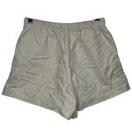 Abercrombie & Fitch Tan Cream Linen High Waisted Cargo Bermuda Shorts Womens XS Photo 1