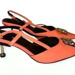 ASOS Sherwood women's trim detail mid heeled shoes size 6 Photo 0