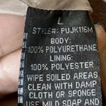 Cavalini Jacket Women's Sz Large Champagne Metallic Faux Leather Y2K Futuristic Photo 4