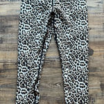 Zyia Active Womens Scrunchy High Rise Leopard Ruched Back Leggings Size 6 Photo 0