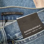 Banana Republic  High Rise Wide Leg Crop Jeans Plus Size 34 Denim NEW Photo 2