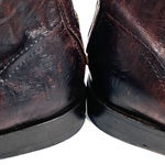 Frye  Women's Phillip Military Zip Boot Dark Brown Leather Size 37 Photo 4