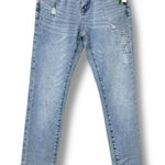 Aeropostale  size 28x30 premium air light denim skinny jeans distressed NWT new Photo 0
