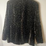 Rickie Freeman for Teri Jon cheetah jacket Brown Size 12 Photo 4