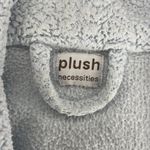 CUTE! Plush Necessities LT Blue M Women's Robe Spa Pockets Belt ($140) Size M Photo 2