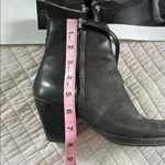 Acne Studios  Pistol washed worn in western zip up sides heel Ankle Boots 37​ Photo 11