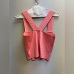 Lucy Paris  Blush Pink Ribbed Tank Top Photo 3