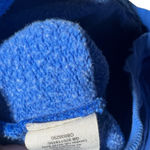 Free People  Blue Quarter Zip Pullover Hoodie Sweatshirt Size S Photo 5