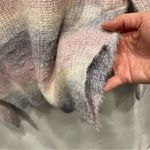 Adorable NWT super fuzzy soft pastel ombre turtleneck sweater Purple Photo 8