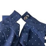 Maison Jules  Blue and White Halter Top Size M Juniors Photo 1