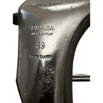 Prada  Iconic Retro Satin Sandals Shoes Slingback Peep Open Toe Pumps  Size 39 Photo 6