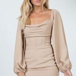Princess Polly Long Sleeve Corset Mini Dress Photo 0