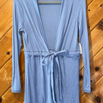 Soma  sleep therapy wrap robe in blue stone NWT Photo 0
