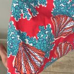 Lilly Pulitzer  watermelon  topanga coral shells dress summer‎ cruise small Photo 3