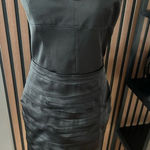 EXPRESS black sexy going out dress size 10 mini dress corset like Photo 0