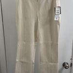 Rafaella New..  cream color high rise crop boot pants, Medium, 25” inseam Photo 0