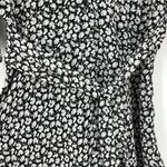 ALLSAINTS Ivey Scatter Dress Black and White Floral Size 6 Photo 10