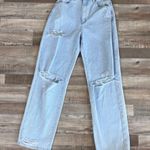 Abrand A Carrie Jean in Iris Rip size 26 Blue Photo 1