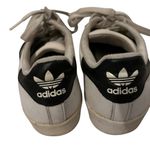 Adidas  Superstar White and Black Sneakers Photo 2