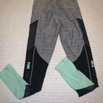 PINK - Victoria's Secret Victoria’s Secret Bonded Black and Mint Athletic Leggings Size Small Like New Photo 3