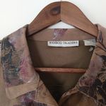 Bamboo Traders Women’s Jacket Size Medium Brown Photo 4