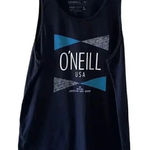 O'Neill O’Neill Cotton Black Graphic Premium Tank Top SZ L #1233 Photo 0