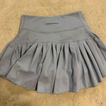 Hinge Light Blue Gold  Tennis Skirt Photo 0