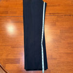 Lafayette 148 Dress Pants Black Silver‎ Stripe Wool Size 8 Petite Photo 10