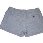 J.Crew Chambray Chino Flat Front Shorts Size 14 Photo 2