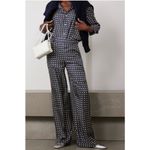 Ralph Lauren POLO Printed silk satin-twill wide-leg pants Size 10 Photo 1