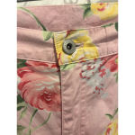 Ralph Lauren Hyannis Port Pink Roses Floral Stretch Pant Womens Size 16 Photo 4
