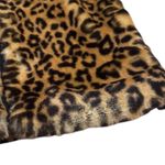 Splendid Leopard Animal Print Faux Fur Jacket Chic Comfy Women’s Size M Photo 9