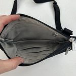 Baggallini Crossbody Bum Bag Wristlet Mini Multiway Detachable Strap Black Nylon Photo 8