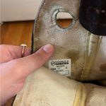 Double H ROPER two color green Leather Cowboy Boots Ranch Womens 11 Brown Photo 5