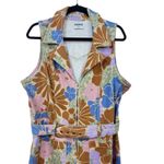 Show Me Your Mumu Show Me Your Mumu Jacksonville Cropped Jumpsuit Retro Floral Hippie Women's XXL Photo 3