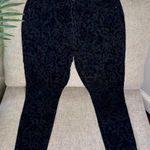 Artisan NY 🎆🎆🎆BOGOHO 🎆🎆🎆Black Velvet Paisley Jeans Photo 0