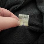 Fashion Bug Vintage 90s Y2K Zip Fleece Hoodie Snowflake Trim Black 30/32W Photo 3