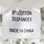 Jade Mackenzie Green & White Floral Dress Sz M/L Size L Photo 3