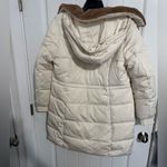 Jessica Simpson  Water Resistant Parka Hooded Faux Fur Medium NWT Photo 6