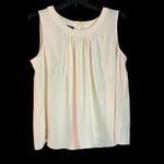 Talbots Women's Petite Sleeveless Top 20W Pet Pale Yellow Office Siren Boho Chic Photo 1