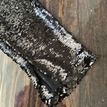 ZARA Sequin Slits High Waist Pants Photo 6