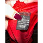 VICI Bold Red Side Cut Out Ring Accent Mini Dress XL Photo 10