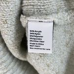 Nine West NWT Women’s V Neck Tunic Sweater Light Blue Gold Shimmer Size Medium Photo 9