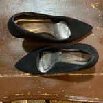 Hot Tomato Suede Black Heels Photo 3