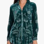 Johnny Was embroidered GEORGINA VELVET SHIRT/JACKET NWT Photo 1